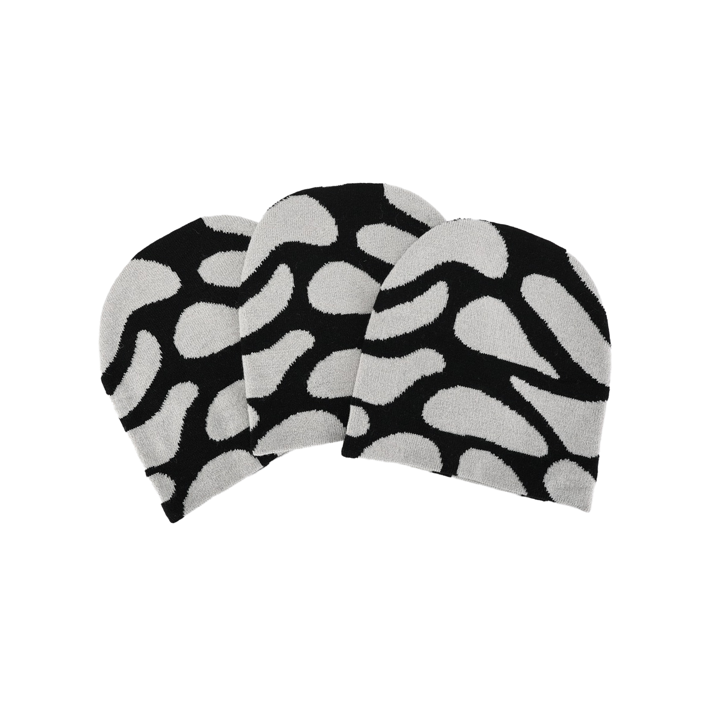 Camo Beanie (Black/Grey)